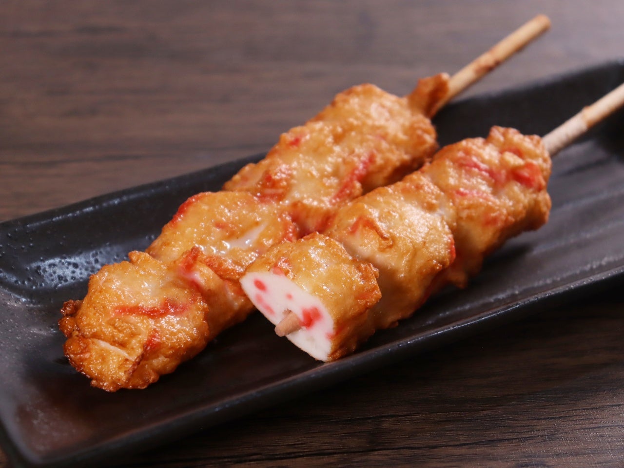 いかすり身揚げ串（紅生姜） 10本