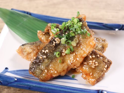 さんまの竜田揚げ ~蒲焼き風~