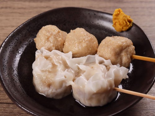 変わり種おでん!シュウマイとつくね