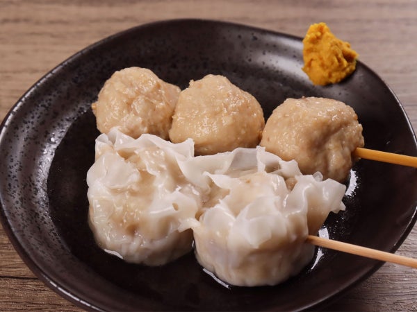 変わり種おでん!シュウマイとつくね
