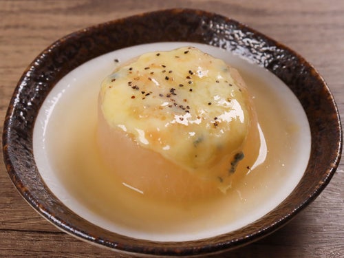 変わり種おでん!ブルーチーズ大根