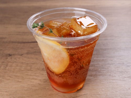 金木犀香るティーソーダ