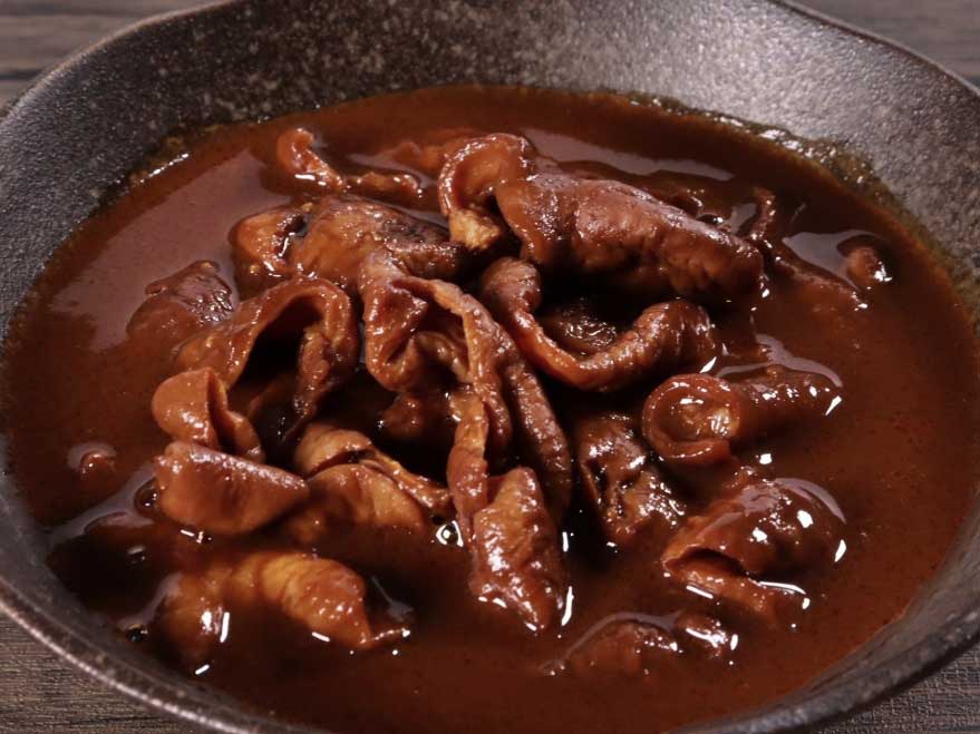 黒モツ（名古屋どて煮風）（200g） 1食