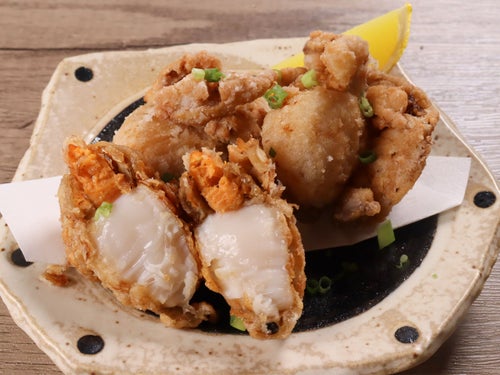 レア仕立て!ほたての旨み竜田揚げ