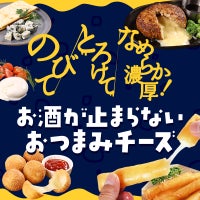 のびて とろけて なめらか濃厚！お酒が止まらないおつまみチーズ